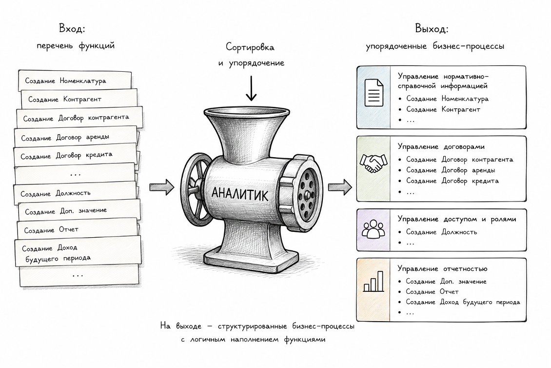 Методология описания и внедрения ERP‑систем или как перейти на 1C ERP быстро, качественно, дешево - 13